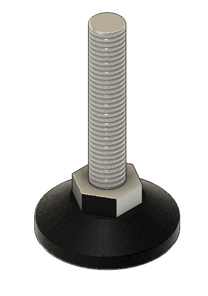 38mm Non Articulating Adjustable Foot M10 Thread