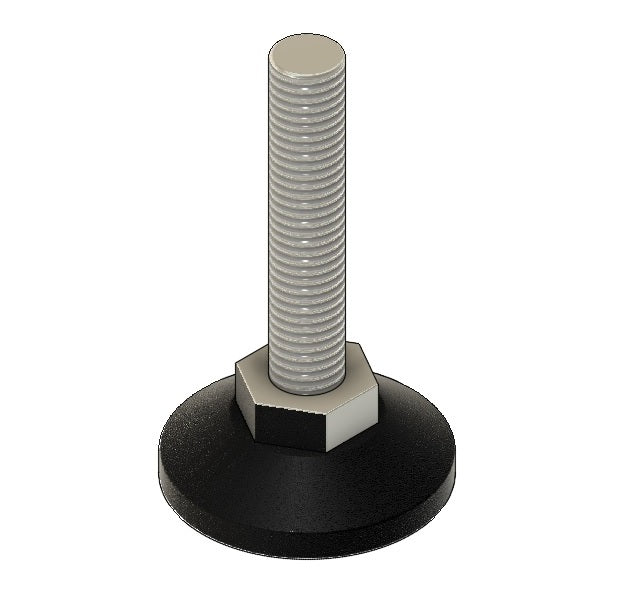38mm Non Articulating Adjustable Foot M10 Thread