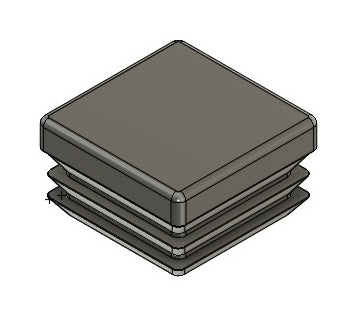 38x38mm Solid Face Tube Insert