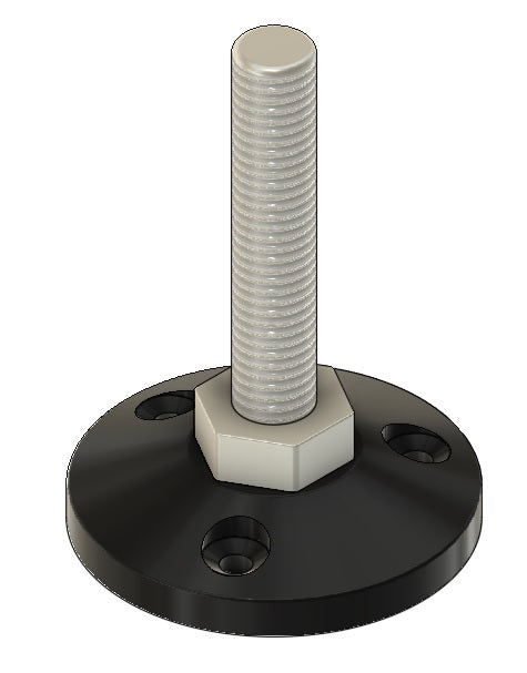48mm Non Articulating Adjustable Foot M10 Thread