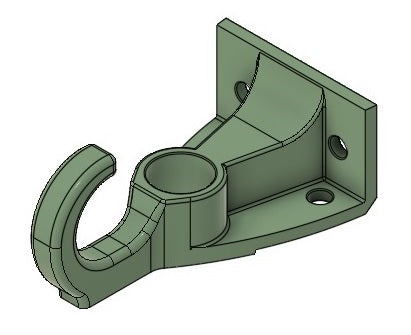 Locker Hook and Rail