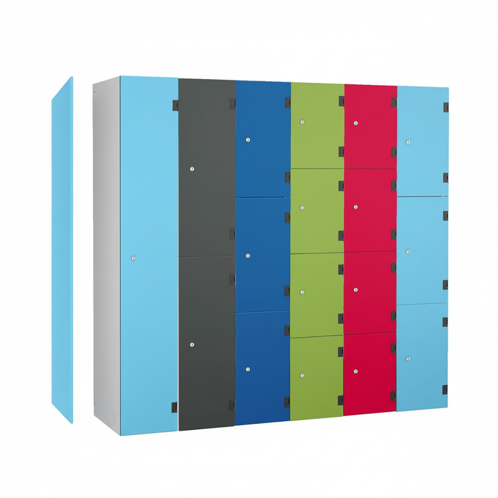 Probe 'Trespa' Shockbox Laminate Locker Door Replacement PLANT ON Hinge